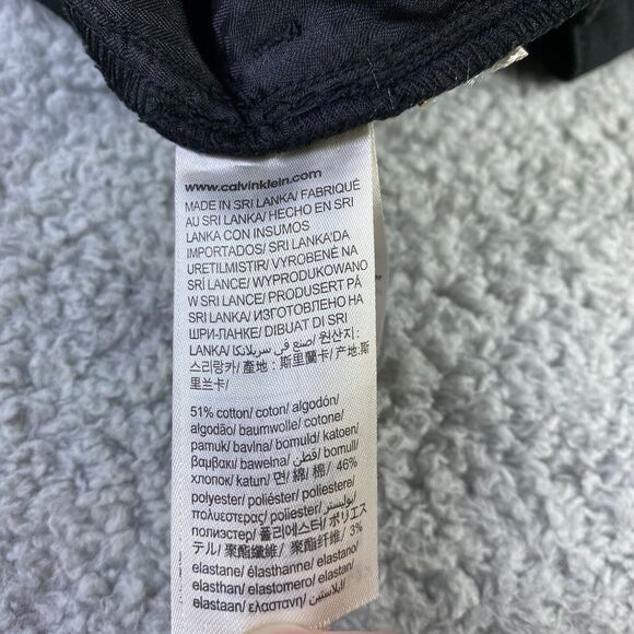 Calvin Klein Men's Straight Fit Jeans Black Size 40x30 Pre-Owned - Picture 15 of 16